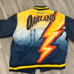 NBA Golden State warriors Oakland, lightweight jacket NIKE MLB